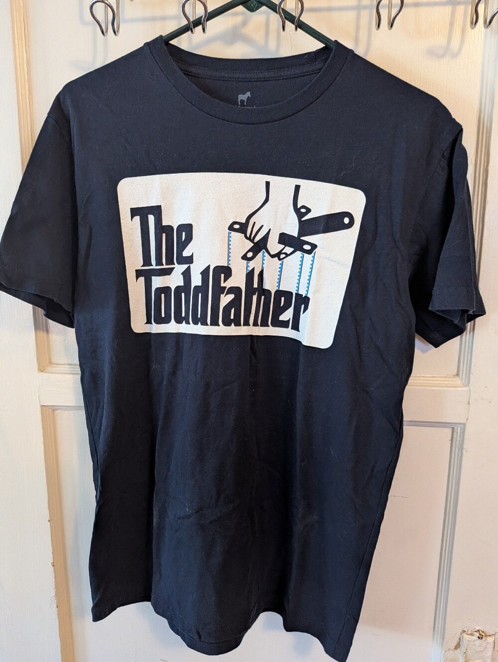 The Toddfather Graphic T-Shirt - Black, medium